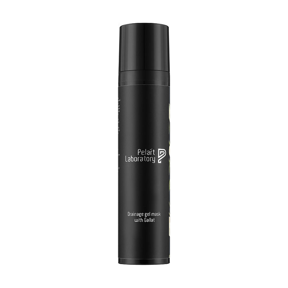 Дренажна крем-маска для обличчя Pelart Laboratory Drainage Gel Mask With Gallat з галатом, 100 мл